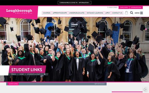 Student Links | Loughborough College
