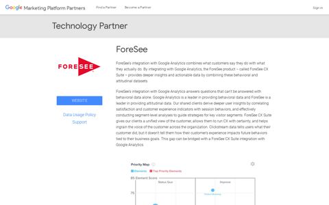 ForeSee - Google Marketing Platform
