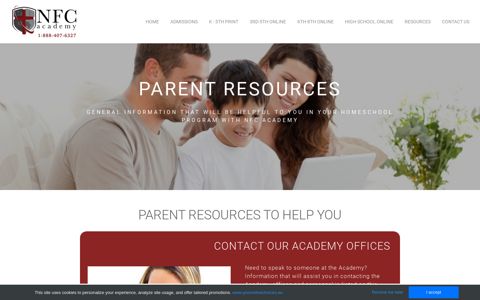 Parent Resources - NFC Academy
