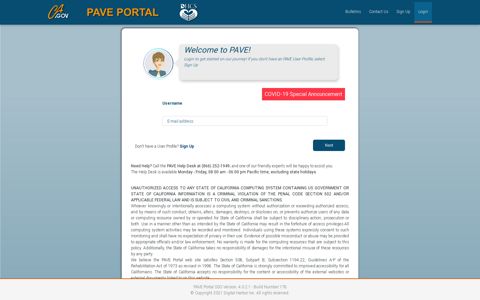 PAVE Provider Portal
