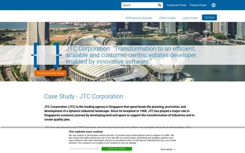 Case Study - JTC Corporation | Planon