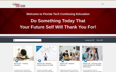 Florida Tech Continuing Education