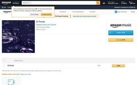 El Portal by Pegelia Gold & Art Zentral on Amazon Music - Amazon ...