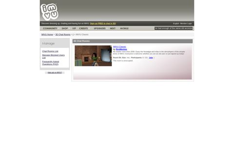 IMVU Classic : 3D Chat Rooms - IMVU.com