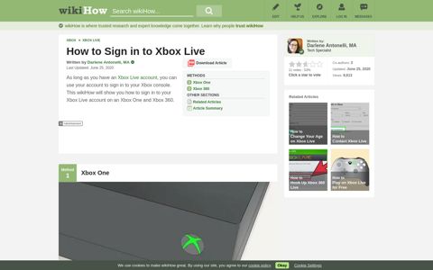 How to Sign in to Xbox Live (with Pictures) - wikiHow