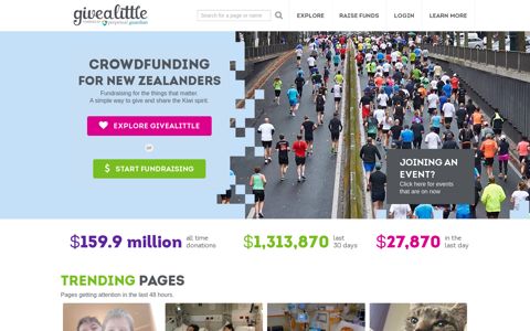 Givealittle: Crowdfunding for New Zealanders