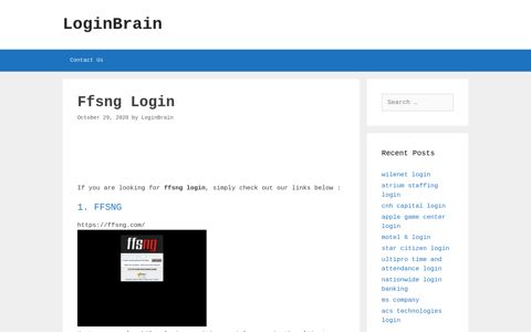 ffsng login - LoginBrain