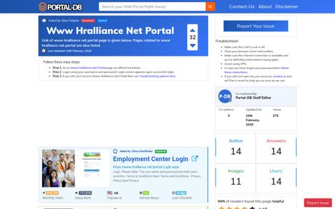Www Hralliance Net Portal