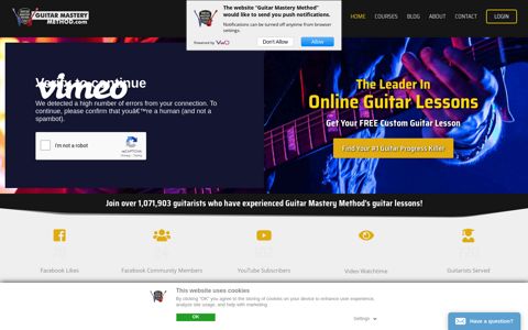 Guitar Mastery Method | Online Guitar Lessons