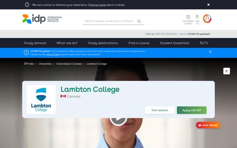 102 Courses Available at Lambton College in Canada. Apply ...