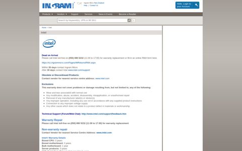 Intel - Ingram Micro