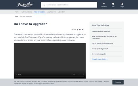 Do you have to upgrade on Flatmates.com.au? | Flatmates ...