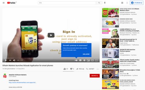 Othaim Markets launches Iktissab Application for ... - YouTube