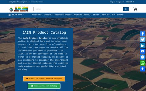 Product Catalog | Jain Irrigation USA