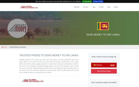 Send Money to Sri Lanka | Global Exchange