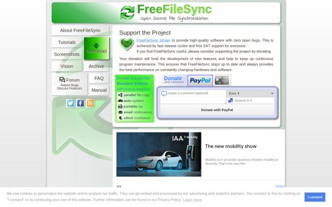 Download the Latest Version - FreeFileSync