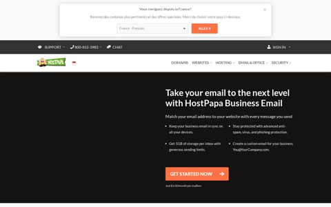 Advanced Business Email Hosting | Email for ... - HostPapa