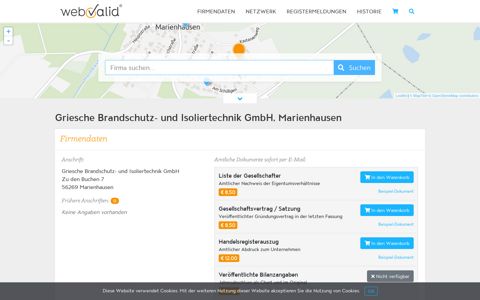 Griesche Brandschutz- und Isoliertechnik GmbH ... - webvalid