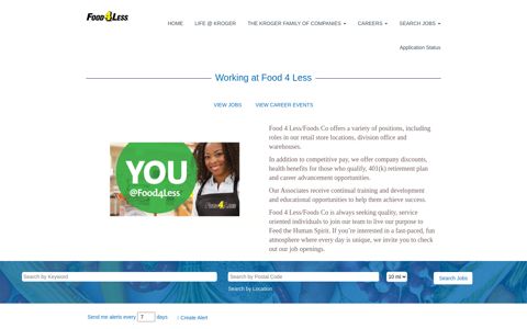 Food 4 Less - Jobs at Kroger