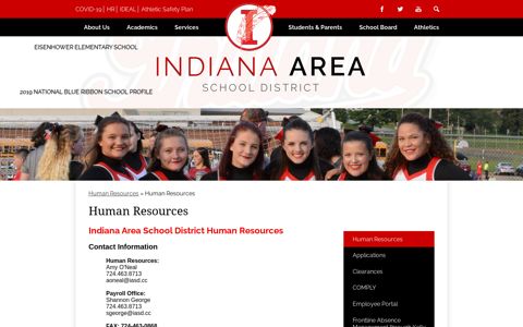 Human Resources - Miscellaneous - Indiana Area School ...