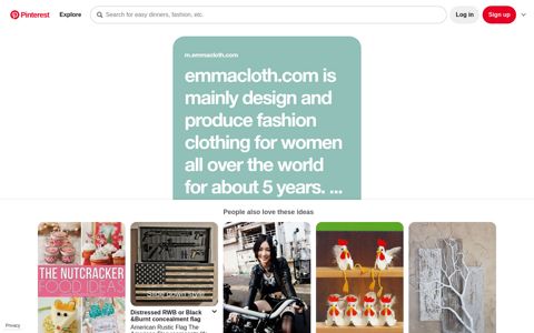 emmacloth.com is mainly design and produce fashion clothing ...