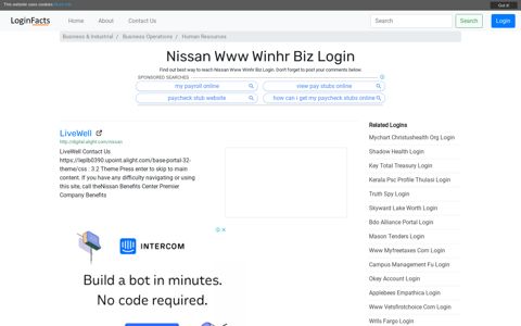 Nissan Www Winhr Biz Login - LoginFacts