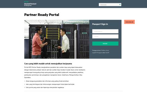 Login - Partner Ready Portal - HPE Partner Ready Portal