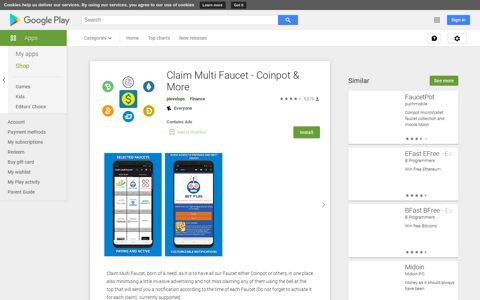 Claim Multi Faucet - Coinpot & More - Apps on Google Play