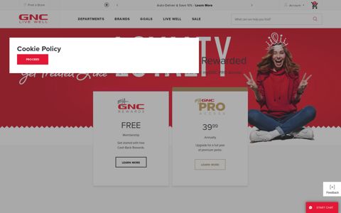 getting more from GNC with myGNC Rewards and ... - GNC.com