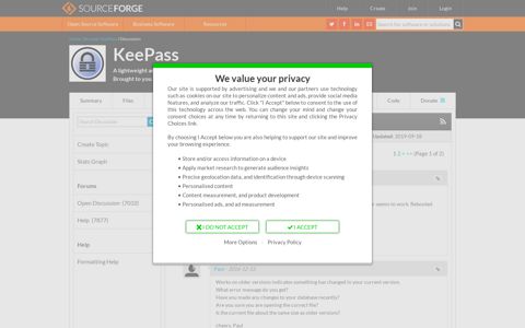 KeePass / Discussion / Help: Master Password Doesn't Work