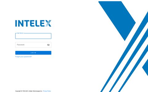 Sign In : Intelex 6.5.125.0