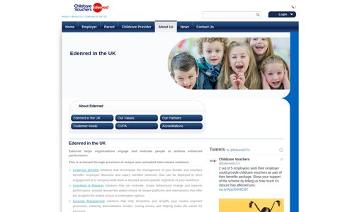 Edenred in the UK - Childcare Vouchers