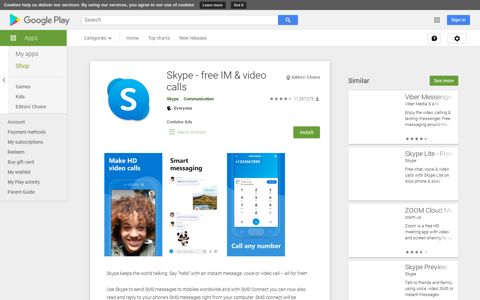 Skype - free IM & video calls - Apps on Google Play