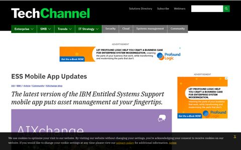 ESS Mobile App Updates | IBM Systems Media