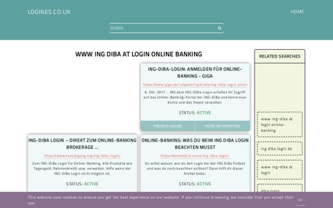 www ing diba at login online banking - General Information about ...