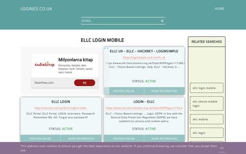 ellc login mobile - General Information about Login