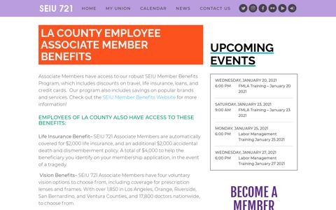 LA County Employee Associate Member Benefits - SEIU Local ...