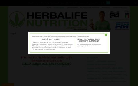 Herbalife Login accesso membri e clienti | HERBALIFE - SITE ...