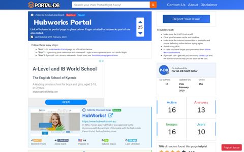 Hubworks Portal