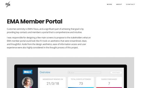 EMA Member Portal – William Lee Design