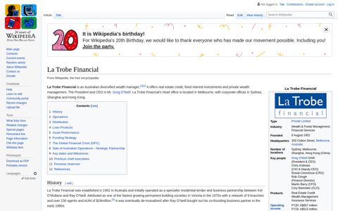 La Trobe Financial - Wikipedia