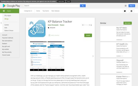 KP Balance Tracker - Apps on Google Play