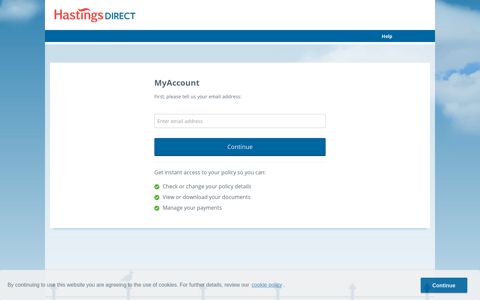 Hastings Direct | MyAccount Log in and Registration - insurePink