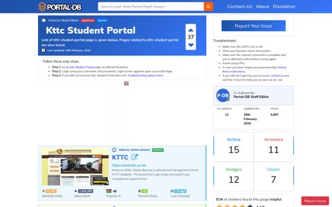 Kttc Student Portal