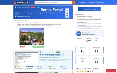 Spring Portal