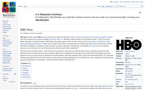 HBO Now - Wikipedia