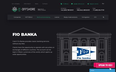 Fio Banka - IT-OFFSHORE
