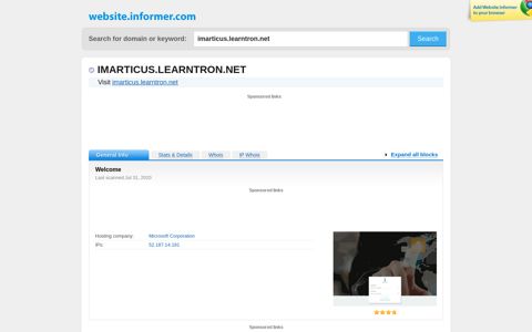 imarticus.learntron.net at Website Informer. Welcome. Visit ...