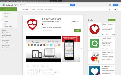 BloodPressureDB - Apps on Google Play