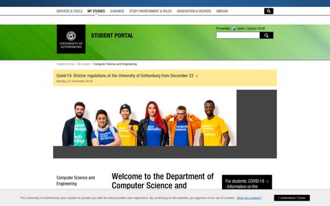 Computer Science and Engineering – Student Portal